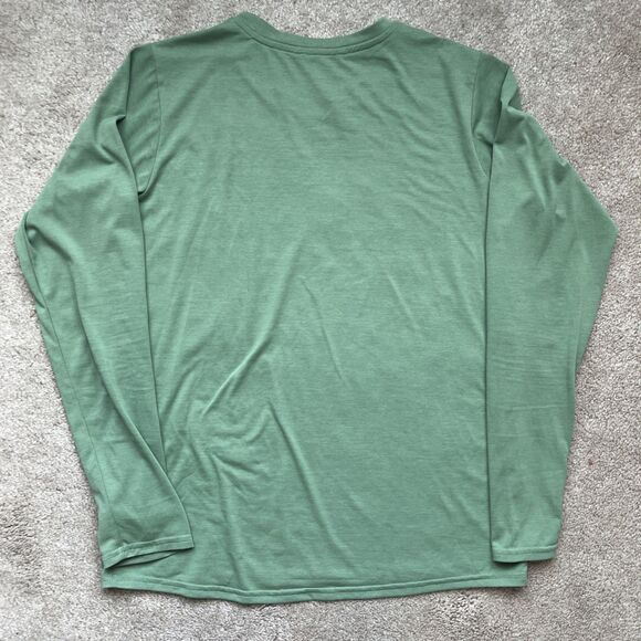Patagonia Capilene Cool Daily Shirt Womens Small Green Stretch Beach Outdoors - Picture 7 of 7